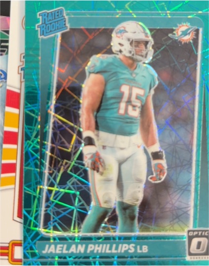 2020 Donruss Optic #15 Jaelan Phillips — front