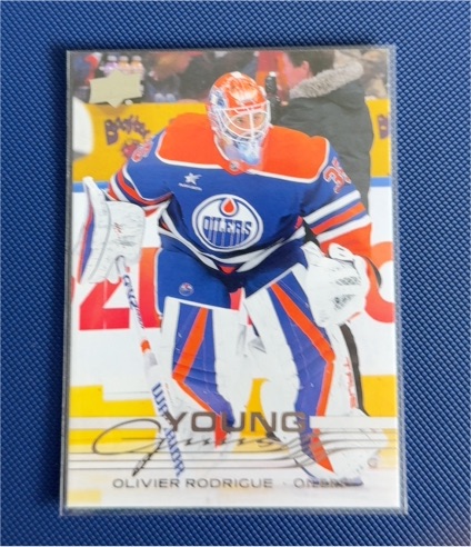 2020 Upper Deck Young Flyers #YF-OR Olivier Rodrigue — front