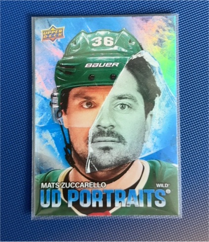 2020 Upper Deck UD Portraits Mats Zuccarello — front