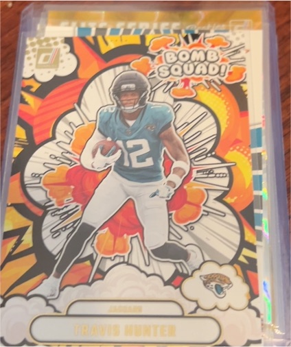 2023 Donruss Bomb Squad Travis Hunter — front