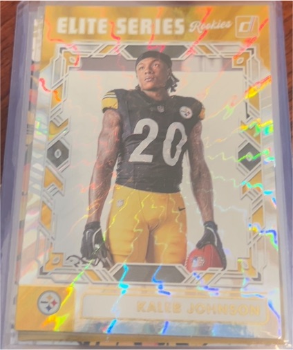 2020 Donruss Elite Series Rookies #9 Kalee Johnson — front
