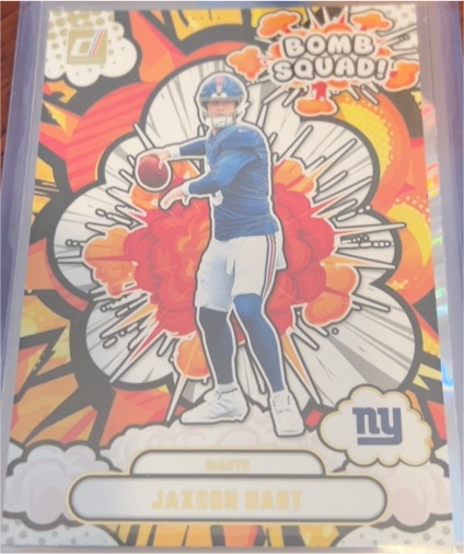 2022 Donruss Bomb Squad Jaxson Dart — front