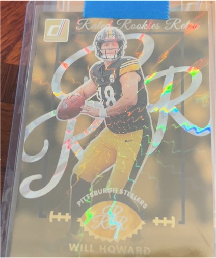 2023 Donruss Rated Rookies Relics #RR-WH Will Howard — front