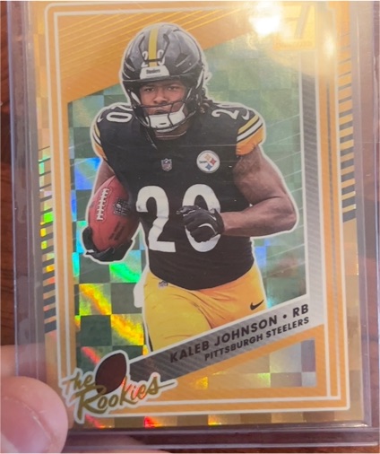 2020 Donruss The Rookies #7 Kaleb Johnson — front