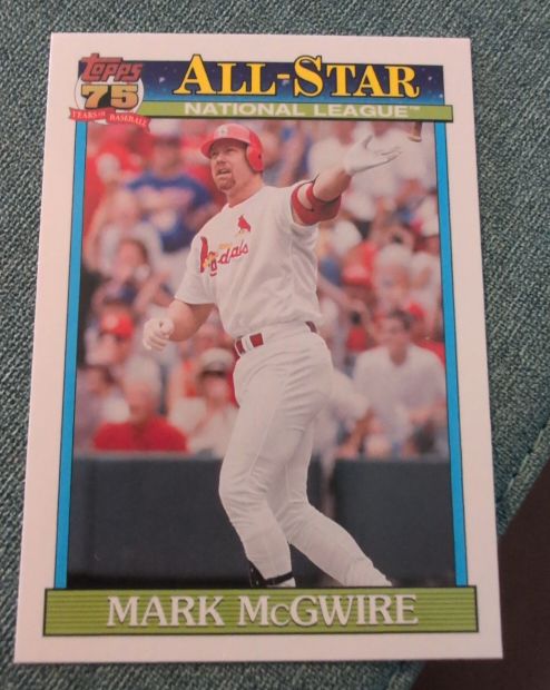 1996 Topps #AS-1 Mark McGwire All-Star — front