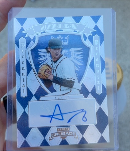 2022 Panini Crusade Perennial #PER-AR Alejandro Rosario — front