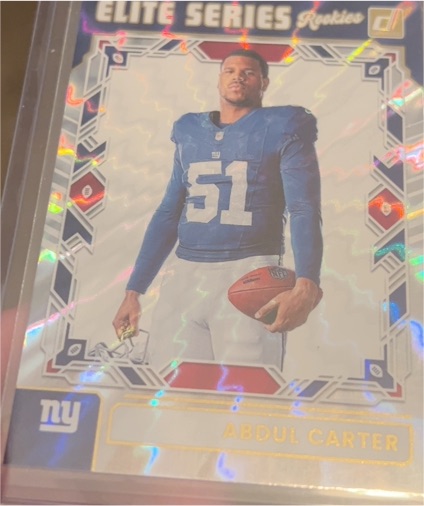 2022 Donruss Elite Series Rookies #R-AC Abdul Carter — front