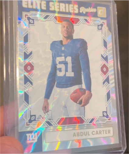 2022 Donruss Elite Series Optic #51 Abdul Carter — front
