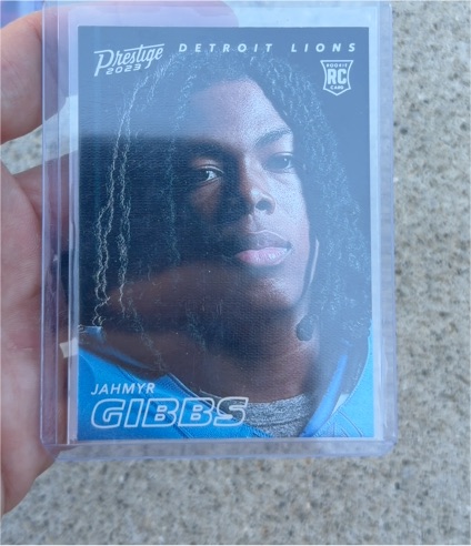 2023 Prestige #Jahmyr Gibbs Detroit Lions Rookie Card — front