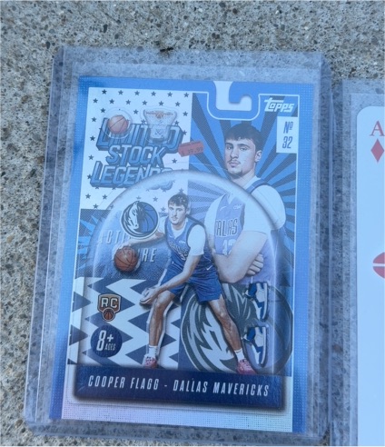 2023 Topps Stock Legends #32 Cooper Flagg — front