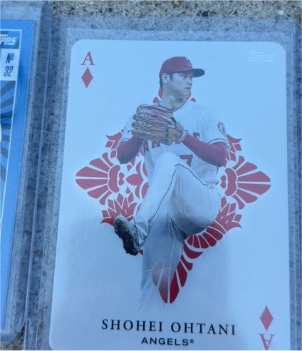 2021 Topps Playing Cards #A Shohei Ohtani — front