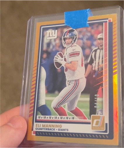 2021 Donruss #140 Eli Manning — front