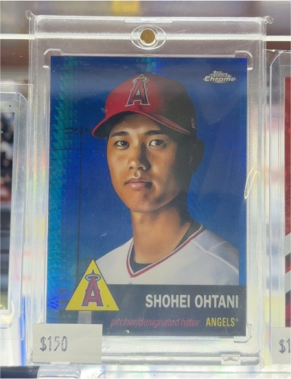 2021 Topps Chrome #150 Shohei Ohtani — front