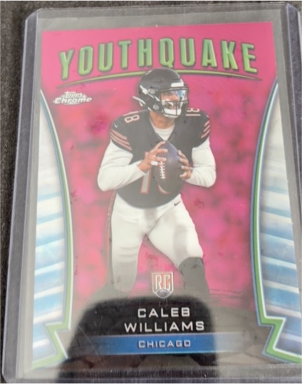 2023 Topps Chrome Youthquake #YQ-1 Caleb Williams — front