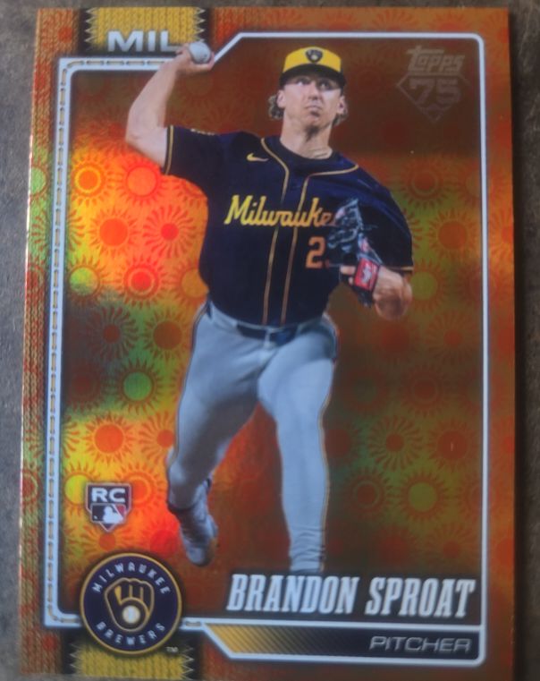 2022 Topps 75 #MIL-BS Brandon Sproat — front