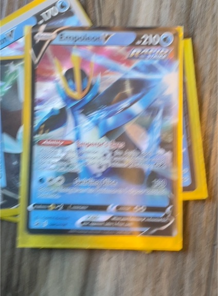 2021 Pokémon Sword & Shield #SV107 Empoleon V — front