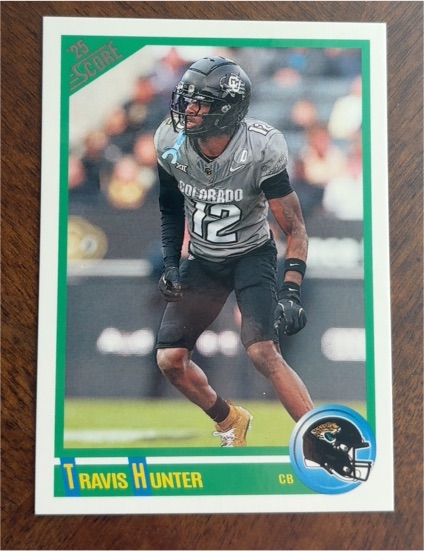 2023 Score #TBD Travis Hunter — front