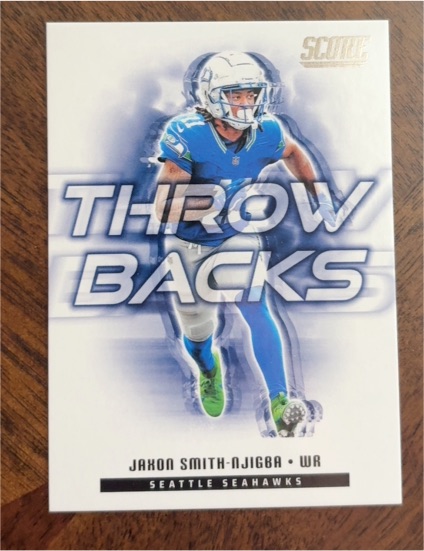 2023 Score Throwbacks Jaxon Smith-Njigba — front