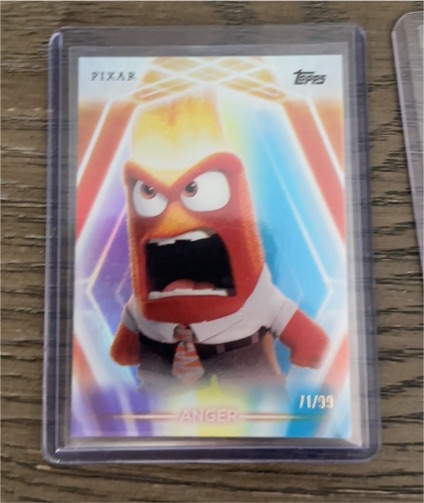 2023 Topps Pixar Inside Out #11 Anger — front