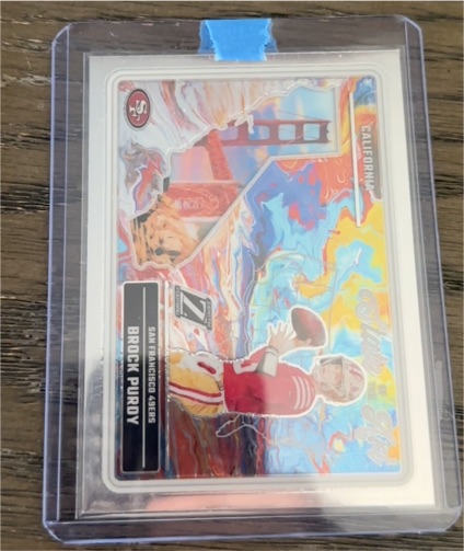 2022 Donruss Optic Football #50 Brock Purdy — front