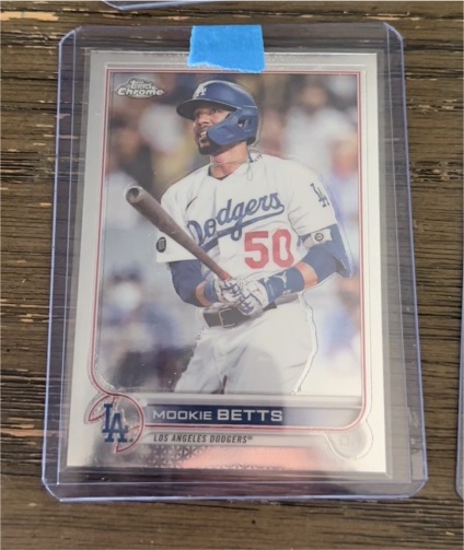 2022 Topps Chrome #50 Mookie Betts — front