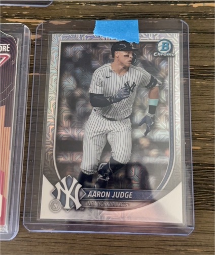 2021 Bowman Chrome #BCP-1 Aaron Judge — front