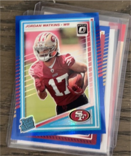 2020 Donruss Optic #17 Jordan Watkins — front