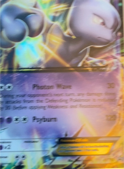 2021 Pokémon #25 Mewtwo — front