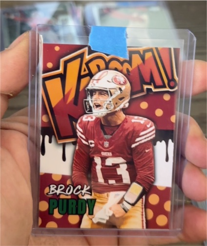 2022 Donruss Kaboom! #KAB-1 Brock Purdy — front