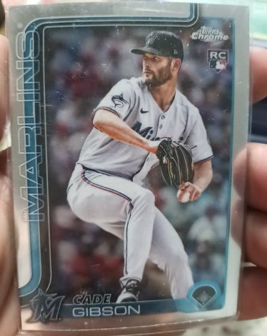 2022 Topps Chrome #RC Cade Gibson — front