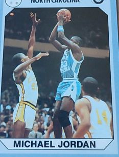 1990 Collegiate Collection #44 Michael Jordan — front