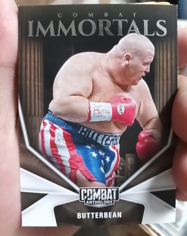 2020 Combat Anthology Combat Immortals Butterbean — front