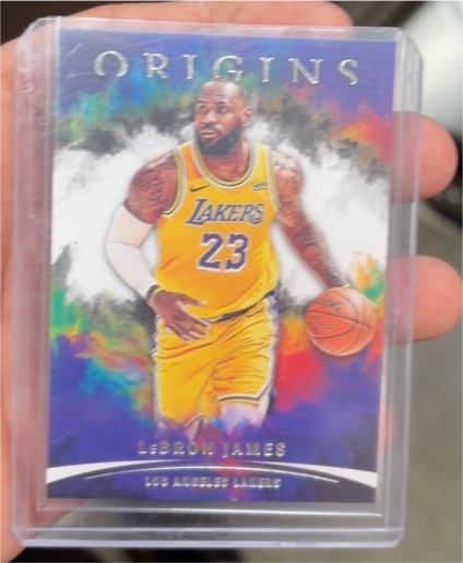 2020 Panini Origins #1 LeBron James — front