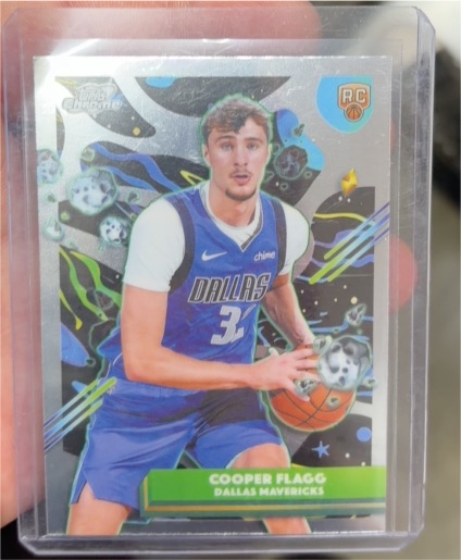 2022 Topps Chrome #3 Cooper Flagg — front