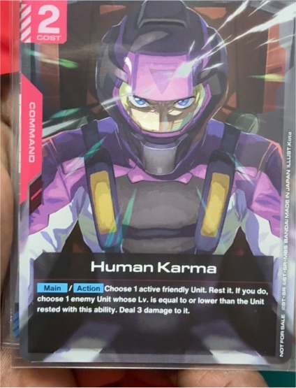 Human Karma — front