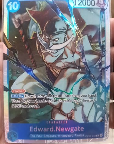 2020 One Piece Card Game OP13-042 Edward Newgate — front