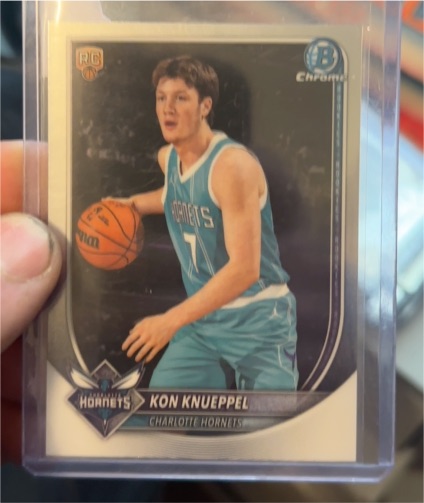2020 Bowman Chrome #7 Kon Knueppel — front