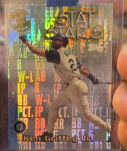1995 Topps Stat Stars #TS1 Ken Griffey Jr. — front