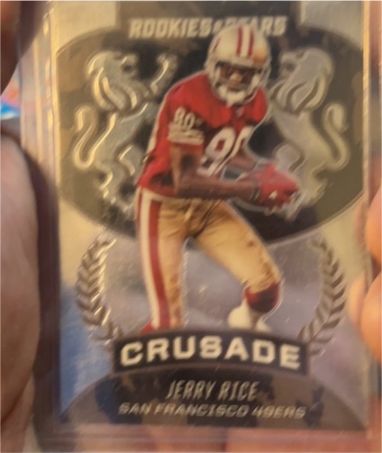 2000 Rookies & Stars Crusade #CR1 Jerry Rice — front