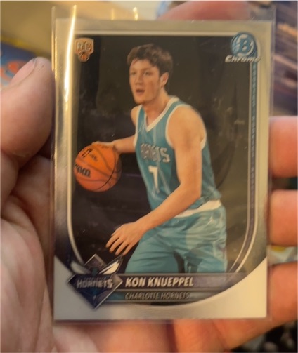 2020 Bowman Chrome #26 Kon Knueppel — front