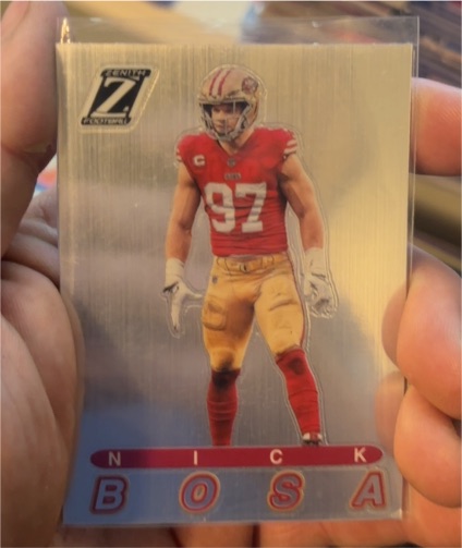 2020 Zenith #97 Nick Bosa — front
