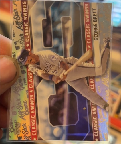 1997 Topps All-Star Rookie Classic Swings #CS-3 George Brett — front
