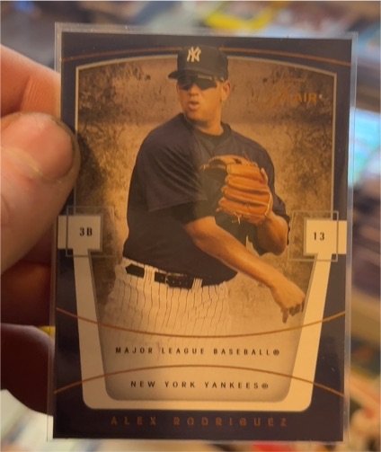1998 Fleer Flair #13 Alex Rodriguez — front