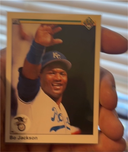 1989 Upper Deck #1 Bo Jackson — front