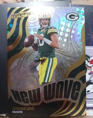 2021 Panini Revolution New Wave #NW-JL Jordan Love — front