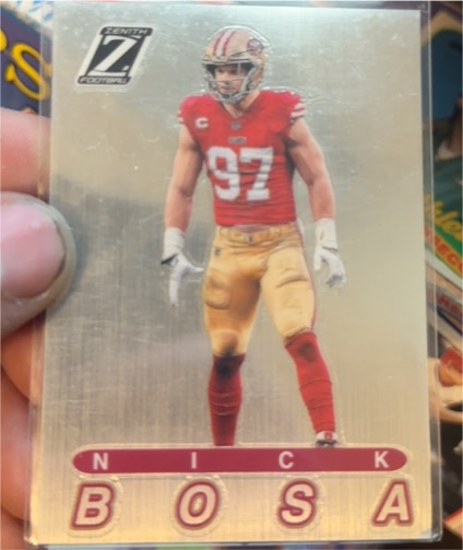 2020 Zenith #97 Nick Bosa — front
