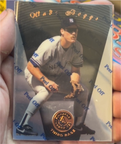 1996 Pinnacle #3 Wade Boggs — front