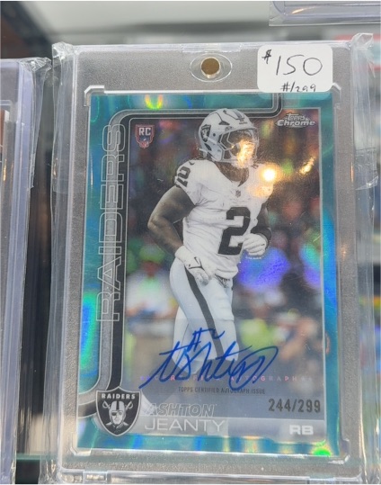 2022 Topps Chrome #269 Ashton Jeanty — front