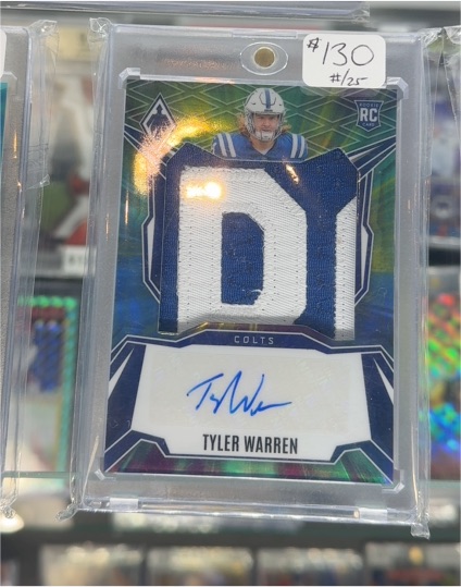 2022 Panini Donruss Optic Tyler Warren #DI-TW — front