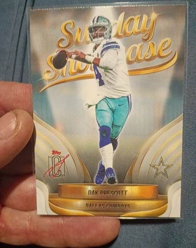2020 Topps Sunday Showcase #ST-1 Dak Prescott — front